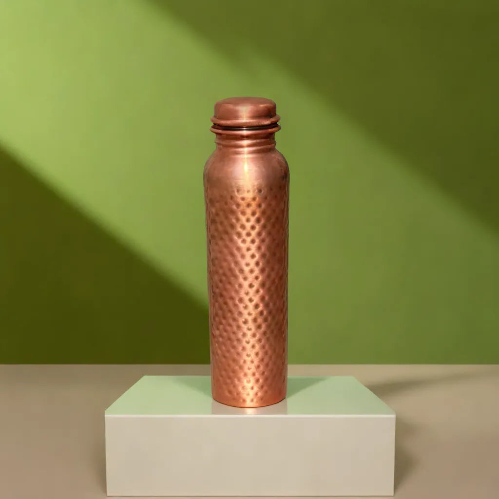 Pure Copper Bottle By WellnessMarket888