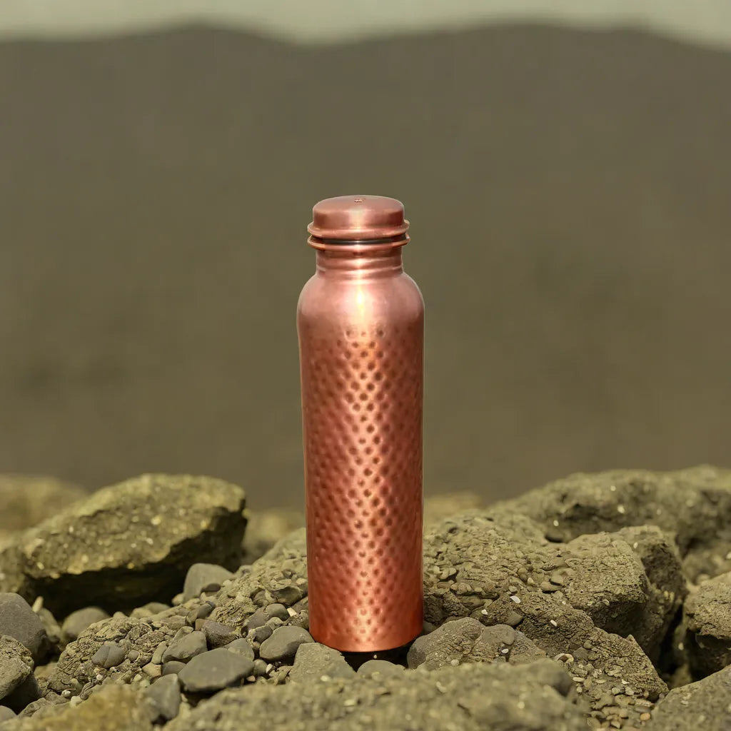 Pure Copper Bottle By WellnessMarket888