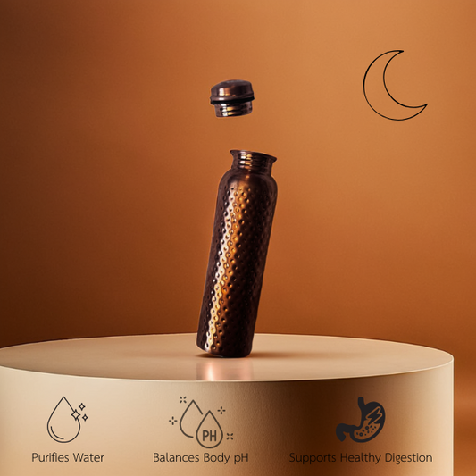 Pure Copper Bottle for Conscious Hydration