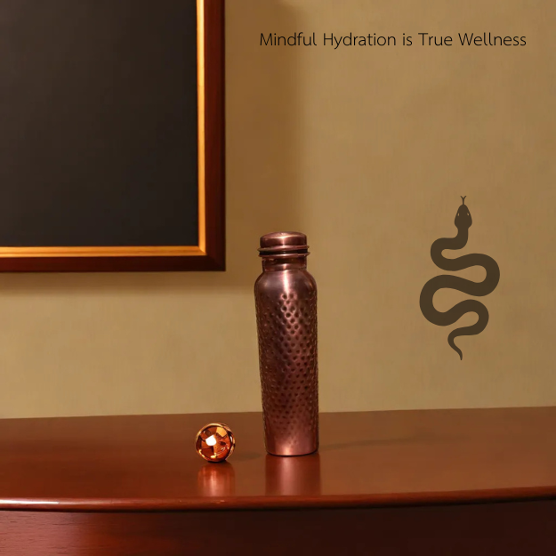 Pure Copper Bottle for Conscious Hydration